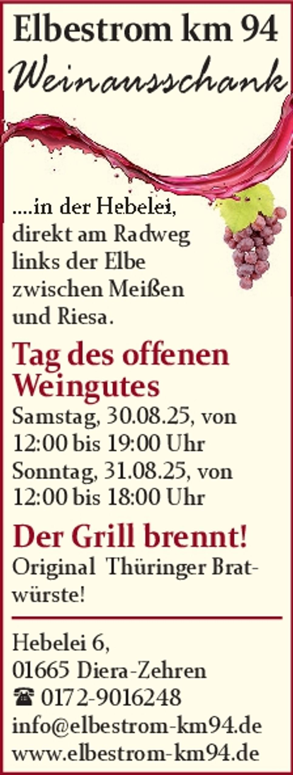 Titelanzeige Offenes Weingut