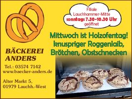 Bäcker Anders - Brot Holzofen