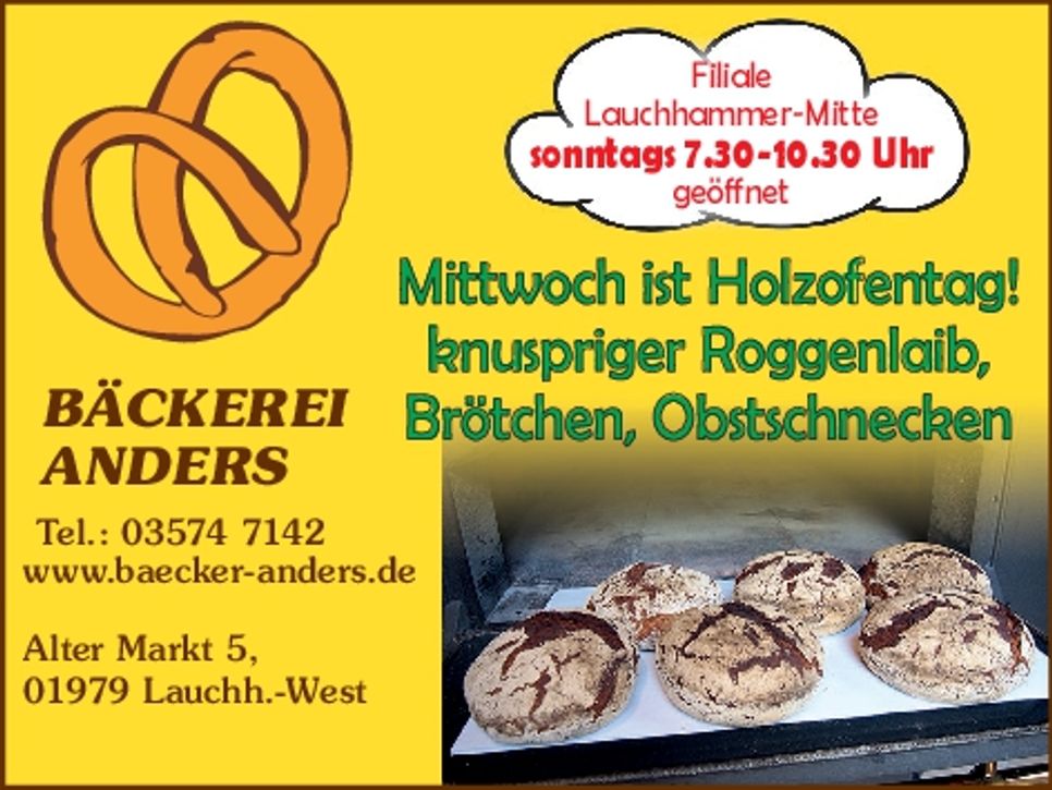 Bäcker Anders - Brot Holzofen