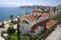 https://pixabay.com/de/photos/kirche-albanien-strand-meer-ozean-15193/